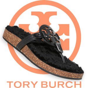Miller Cloud Shearling Sandal by Tory Burch